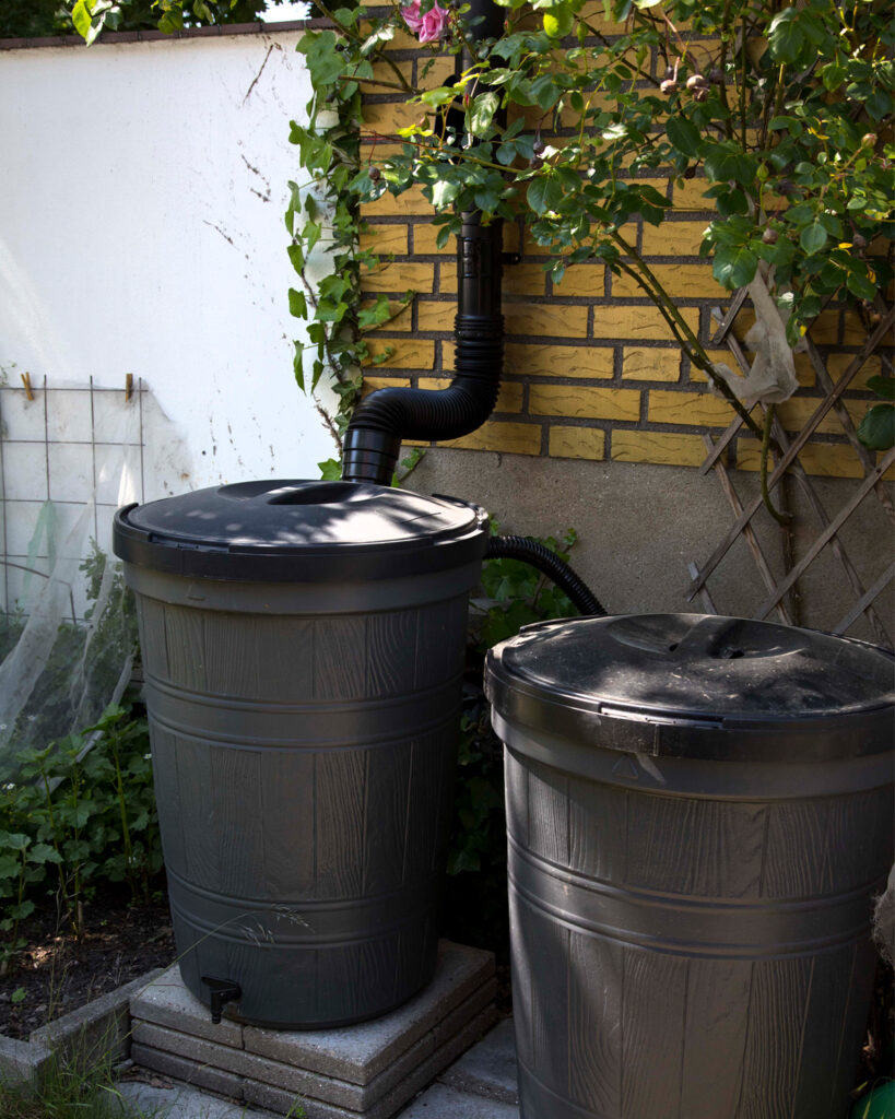 Få mer ut av regnvannet med en regnvannstønne