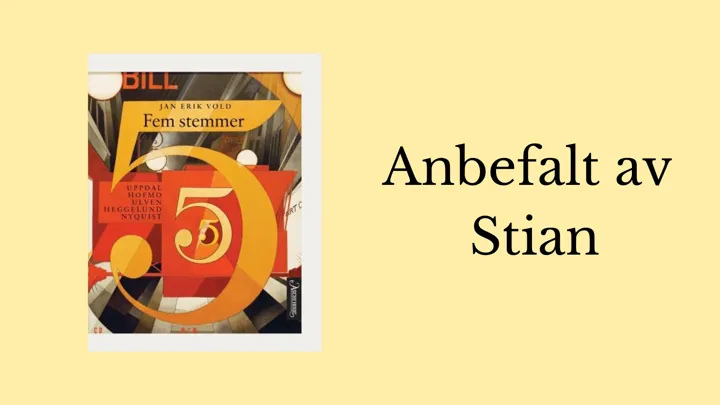 Anbefalt Av Stian