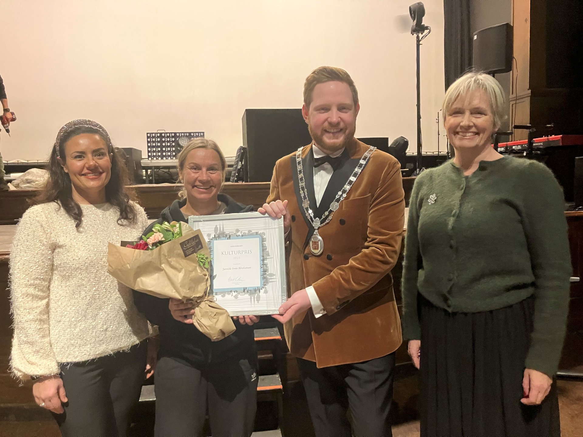 Overrasket Jannicke med kulturprisen