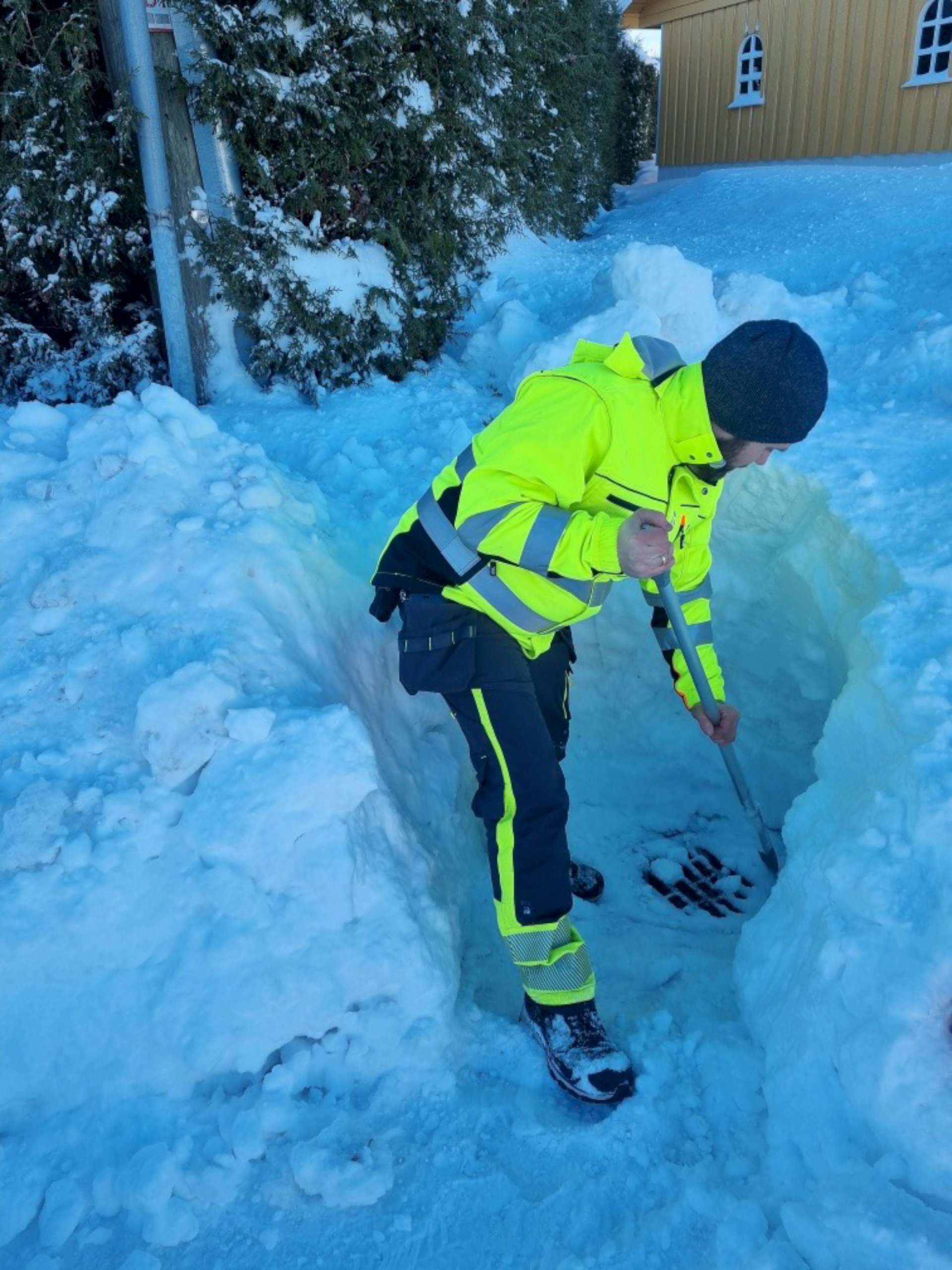 Hjelp til å grave fram sluk