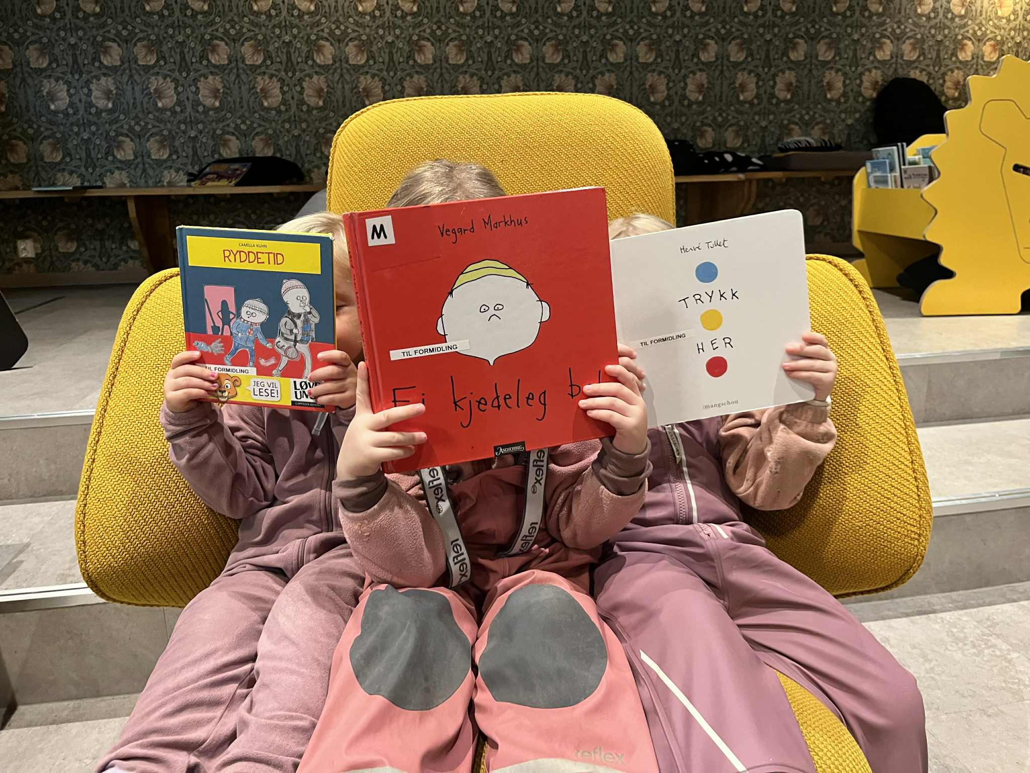 Biblioteket leser høyt