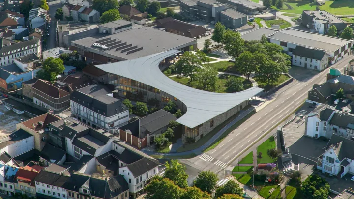 Illutrasjon av nytt bibliotek.
