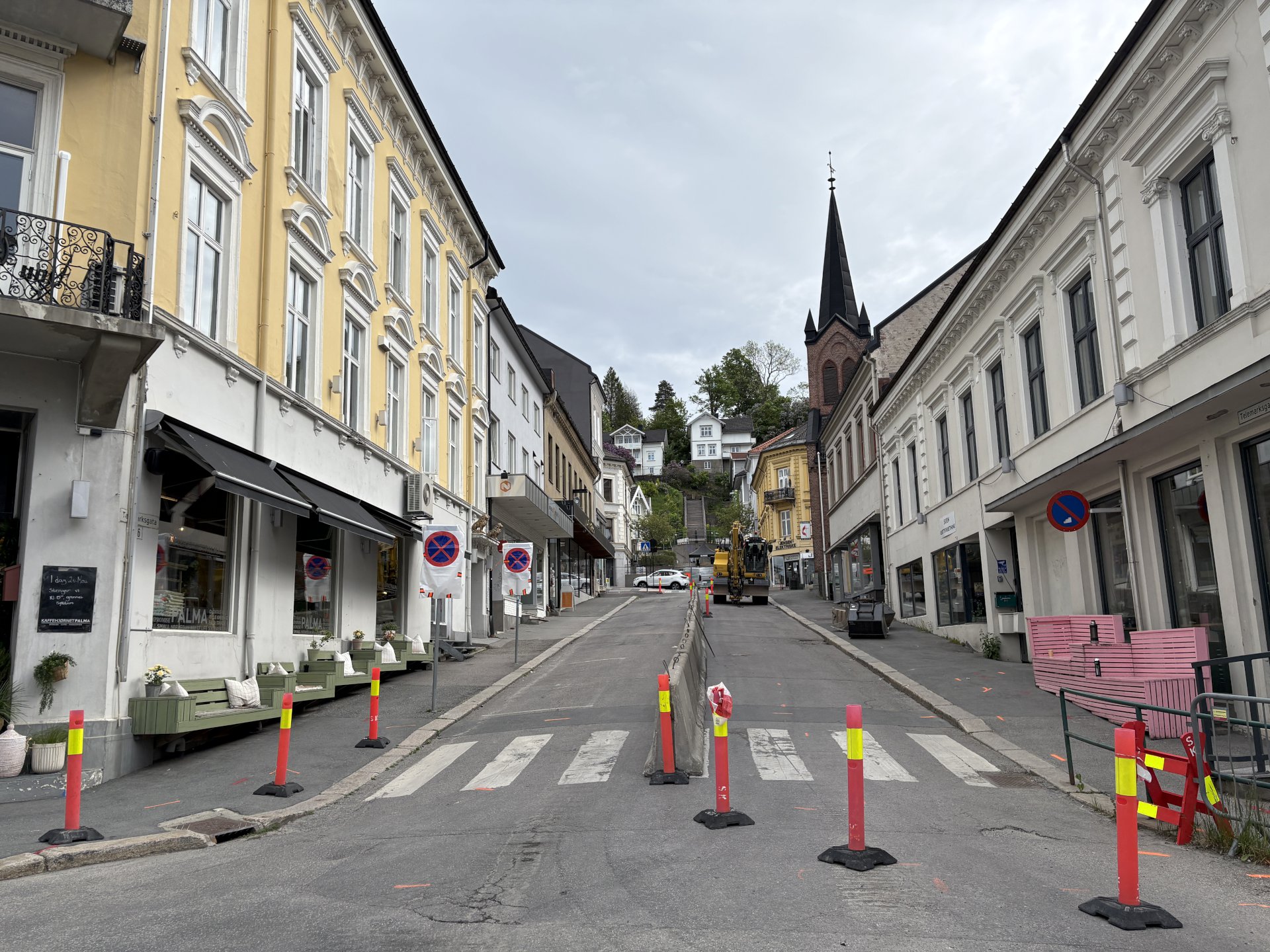 Gravearbeid i Telemarksgata