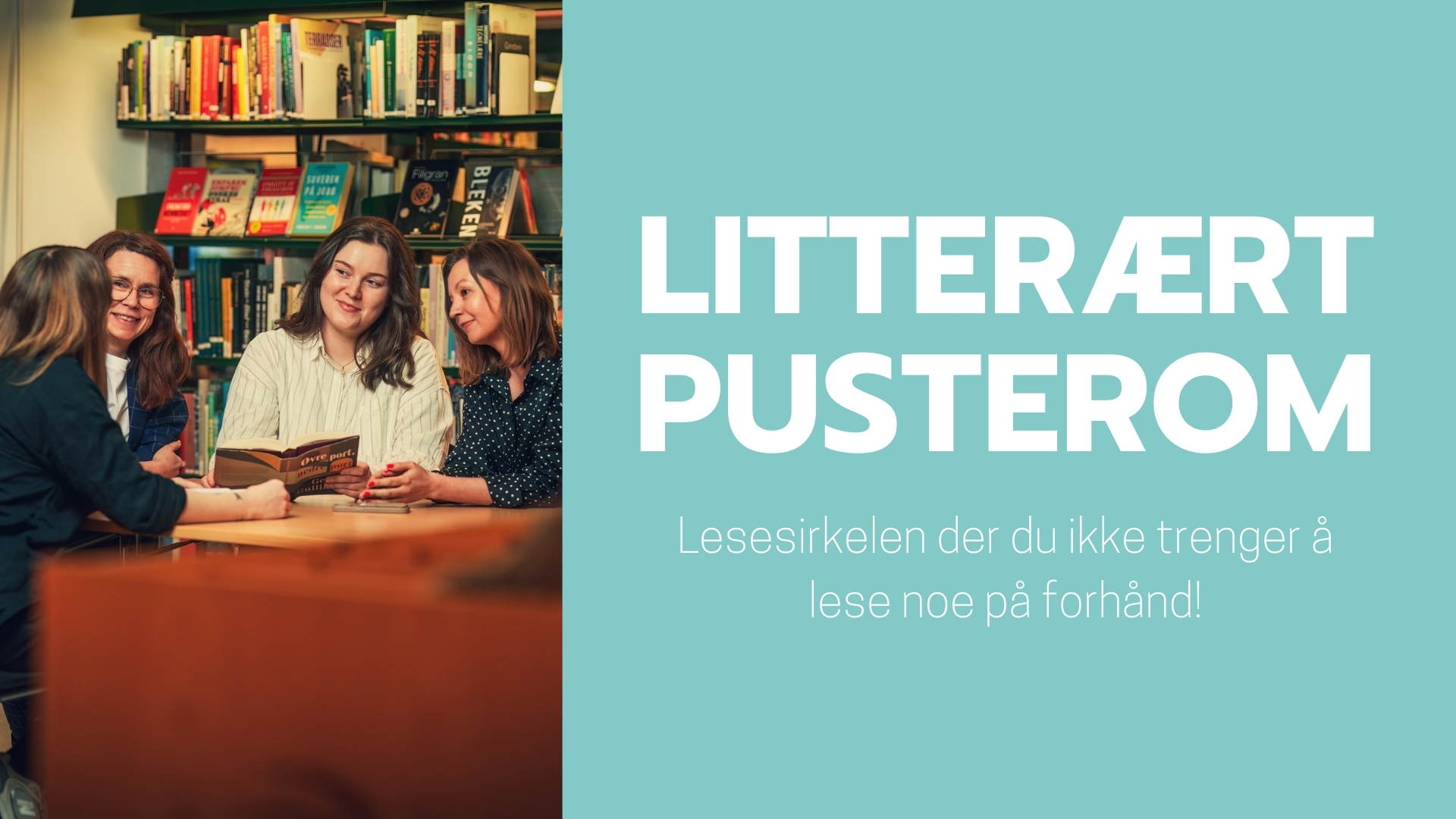 Litterært pusterom 20. mai