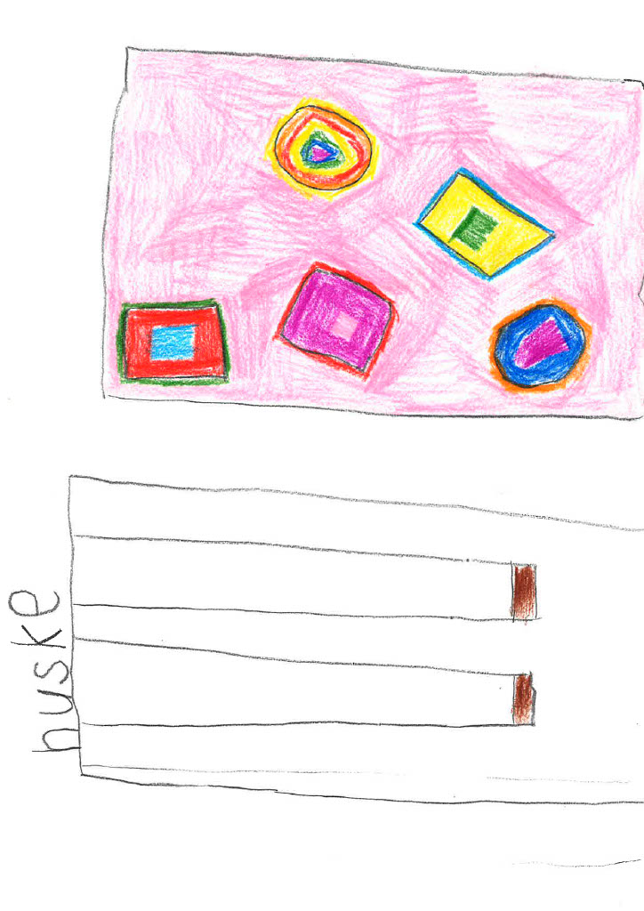 tegning av hvordan drømmeuterommet på skolen kan være