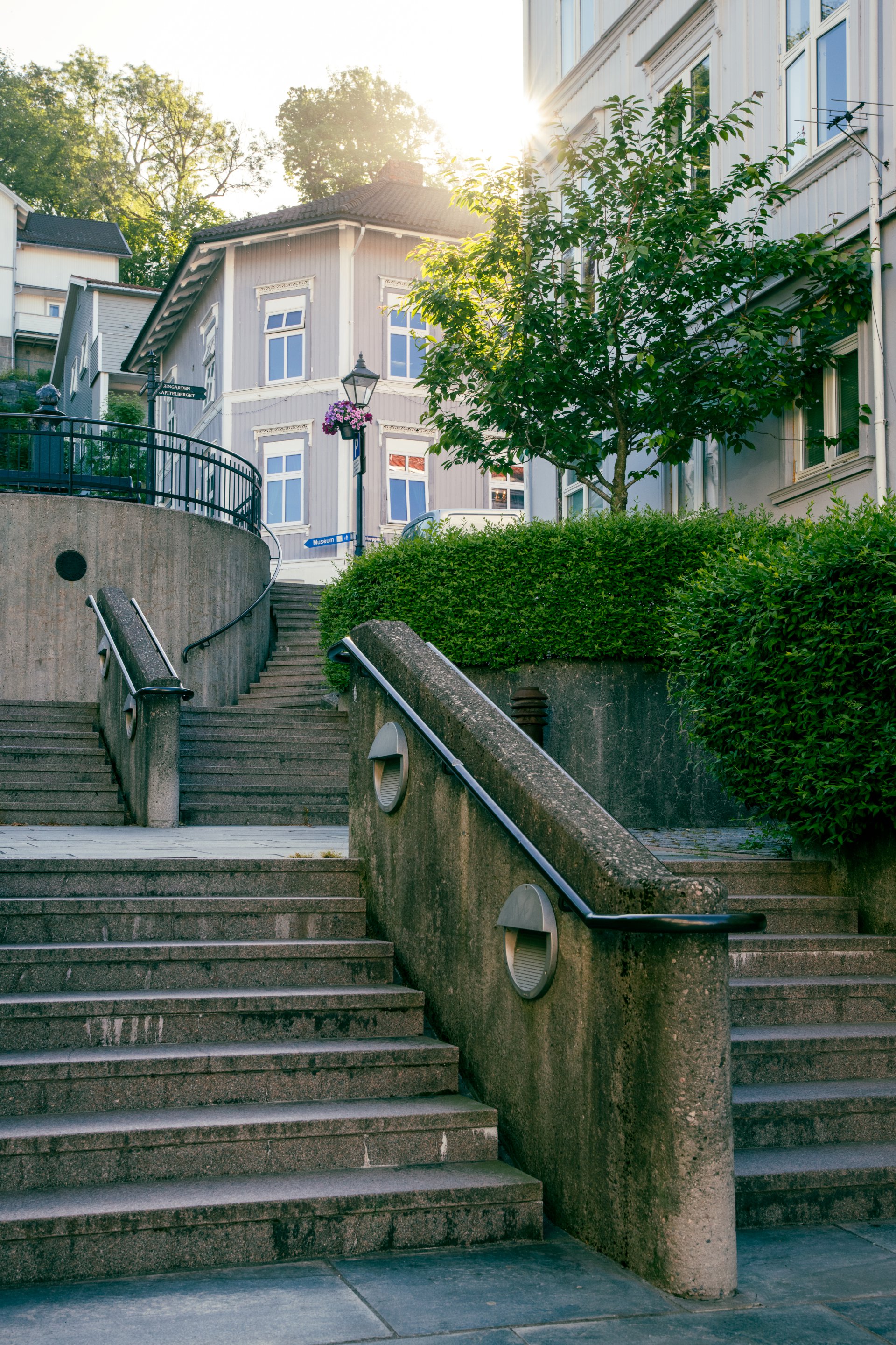 Nedre del av Brekketrappa