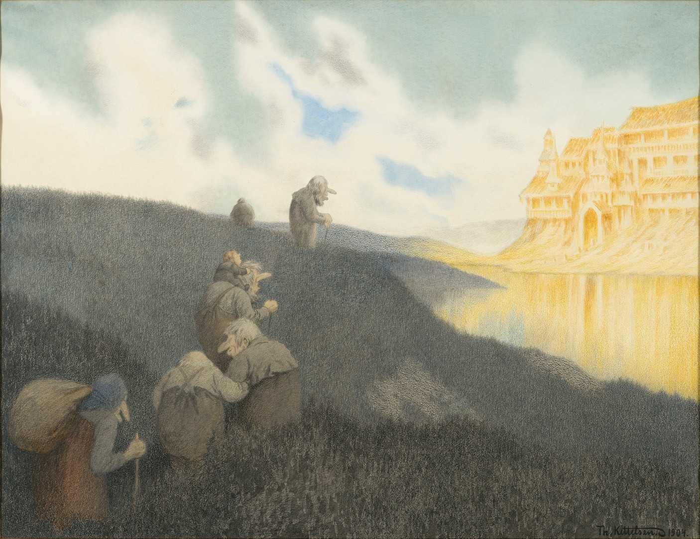 Soria Moria av Teodor Kittelsen