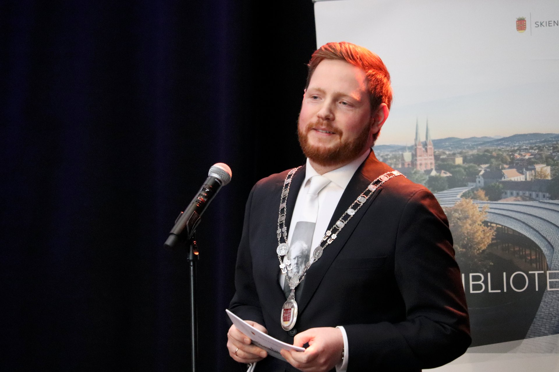 Ordfører Marius Roheim Aarvold