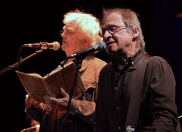 Jan Erik Vold og Kåre Virud. 