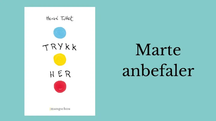 Marte anbefaler boka Trykk her.