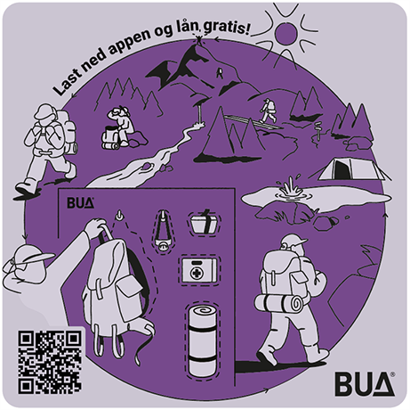 Illustrasjonsfoto for BUA-appen