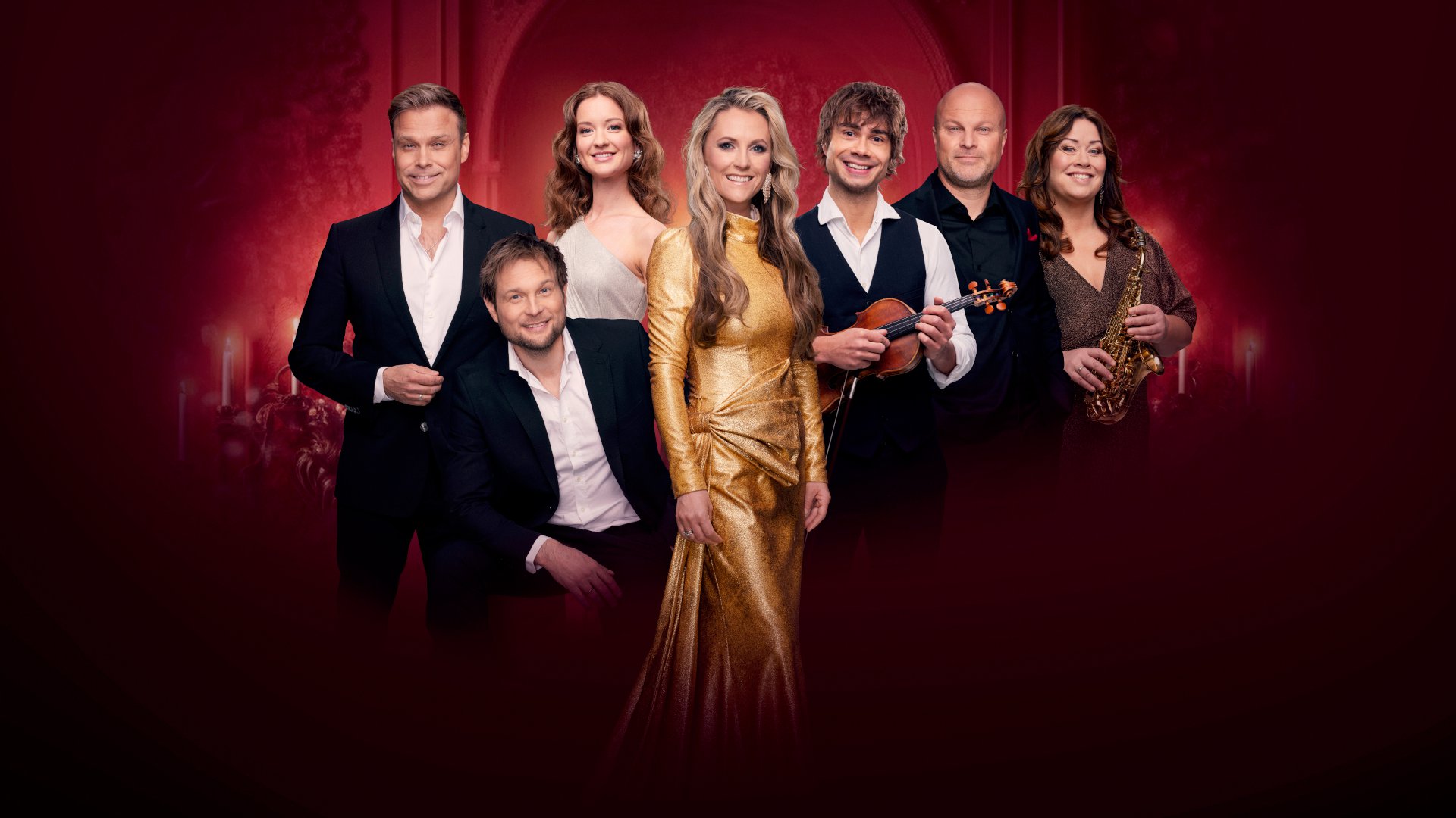 Flere voksne artister.